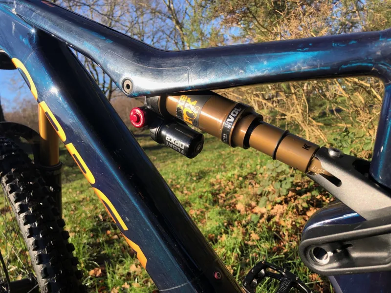 EXDEMO Orbea Rise M10 Electric Bike 2021 Coal Blue/Red Gold-7